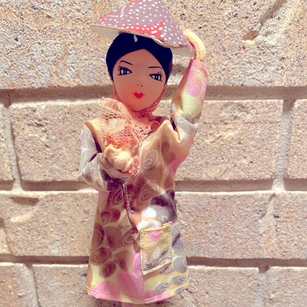 Vintage Malay costume doll